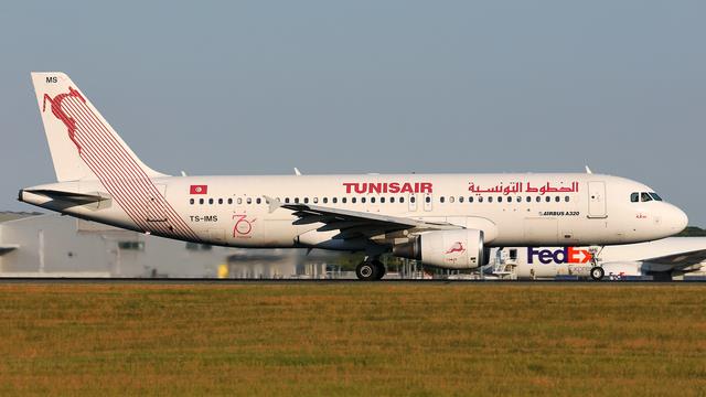 TS-IMS:Airbus A320-200:Tunisair